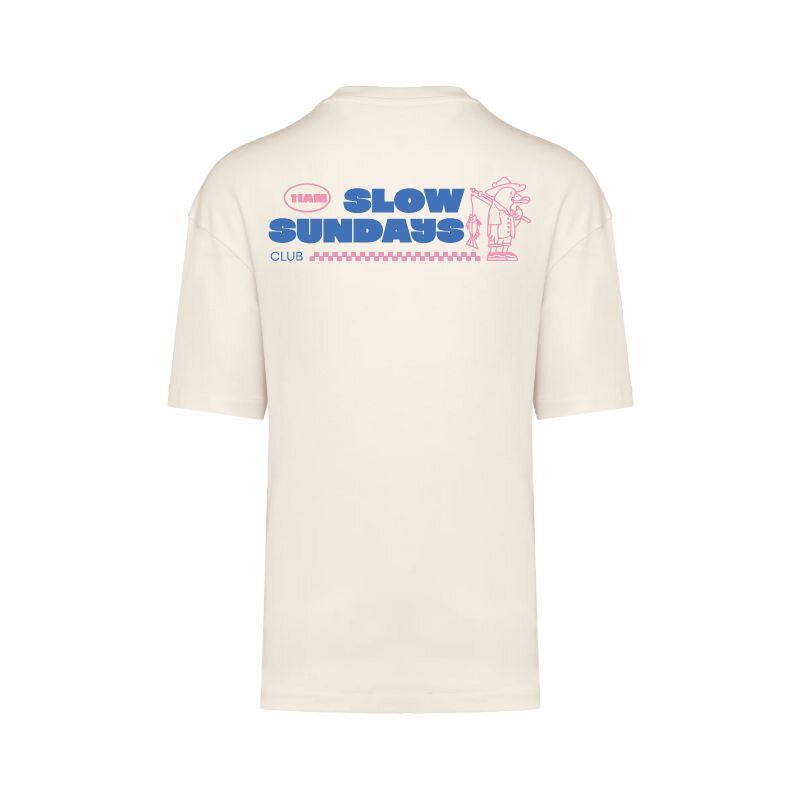T-shirt en coton Oversize Slow Sunday - L'Ornithorynque