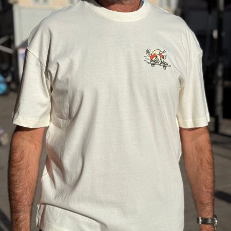 T-shirt en coton Oversize Slow Sunday - L'Ornithorynque