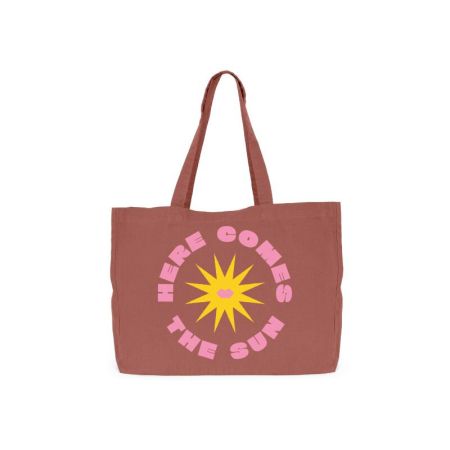 Sac cabas en tissu Here Comes the Sun- L'Ornithorynque
