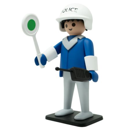 Collectoys - Playmobil Vintage De Collection : Le policier