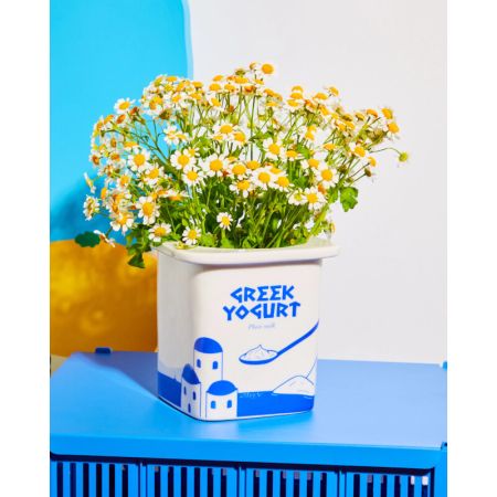 Vase Pot Yaourt Grec - Fluid Market