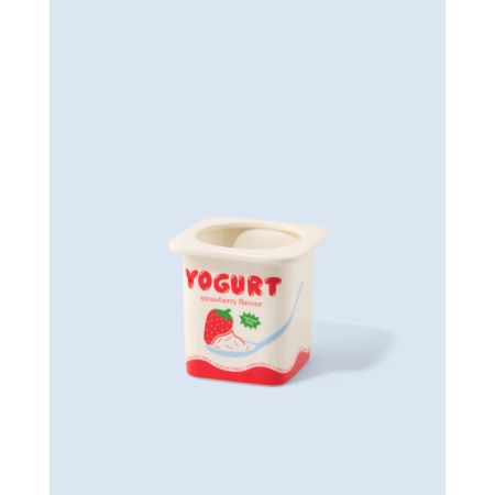 Vase Pot Yaourt Fraise - Fluid Market