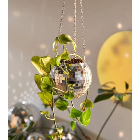 Cache pot disco boule à facettes 20 cm - L’Expressionist