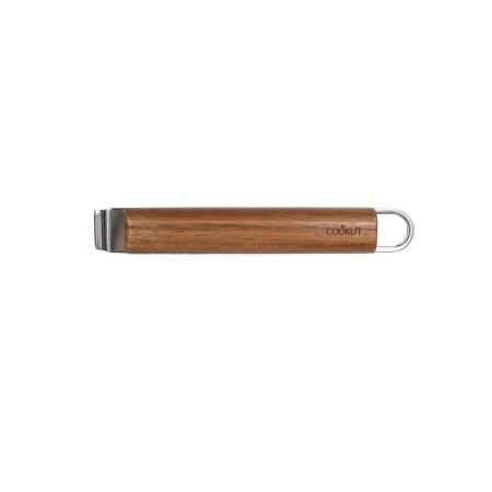 La Merveilleuse Poignée longue inox amovible Bois - Cookut