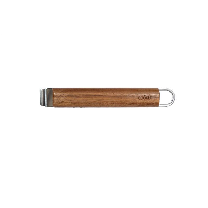 La Merveilleuse Poignée longue inox amovible Bois - Cookut
