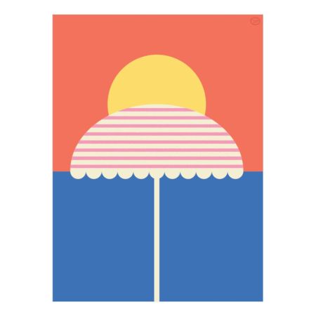 50 x 70 cm Affiche Parasol - L’Ornithorynque