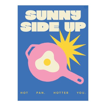 50 x 70 cm Affiche Sunny side up - L’Ornithorynque