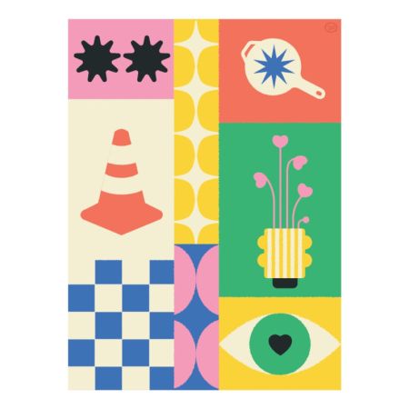 50 x 70 cm Affiche Cone - L’Ornithorynque