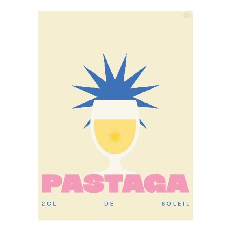 30 x 40 cm Affiche Pastaga - L’Ornithorynque