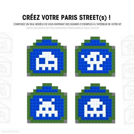 Paris Street(s) Medium - Art Kit by Pixel Corner