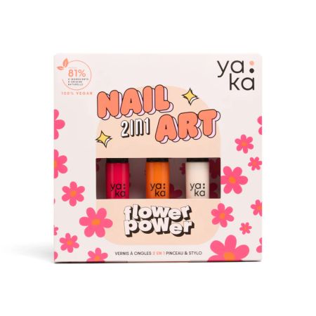 Kit Nail Art – Flower Power - Yaka Paris