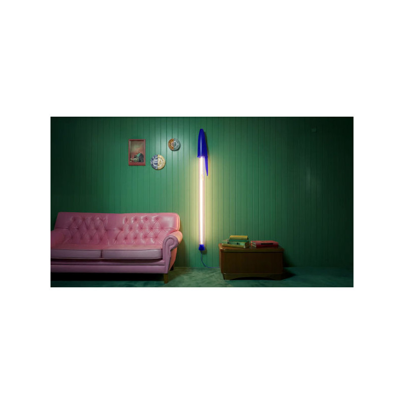 Lampe "Fenêtre Grenier" en bois et acrylique – 57x 90 Cm - Seletti