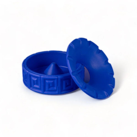 Cendrier en terre cuite grecque - GRECHE - 22 cm - Bleu - Seletti