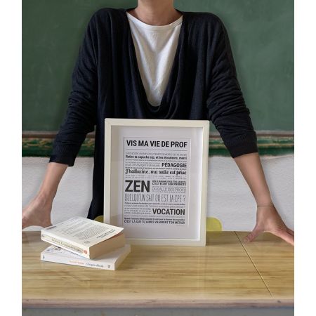 Affiche - Vis Ma Vie De Prof - Affiche Encadrée - Tout est dit