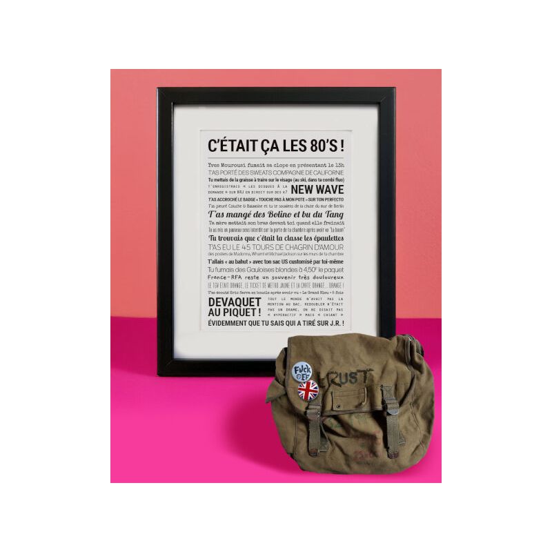 Affiche - C'était ça les 80s - Tout est dit