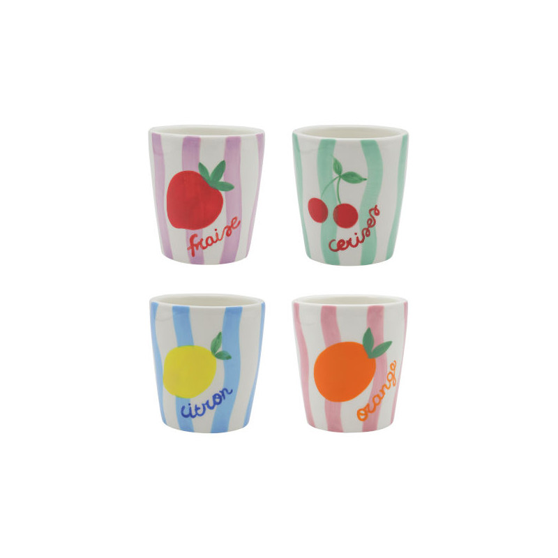 Mug Valentina Fruit - Que Rico