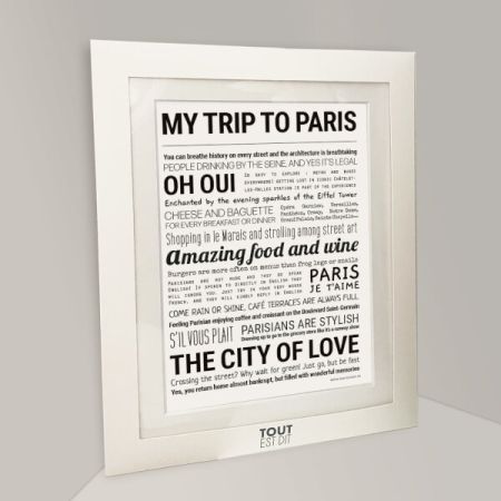 Affiche - My Trip To Paris - Tout est dit