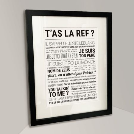 Affiche - T’as la ref ? - Tout est dit
