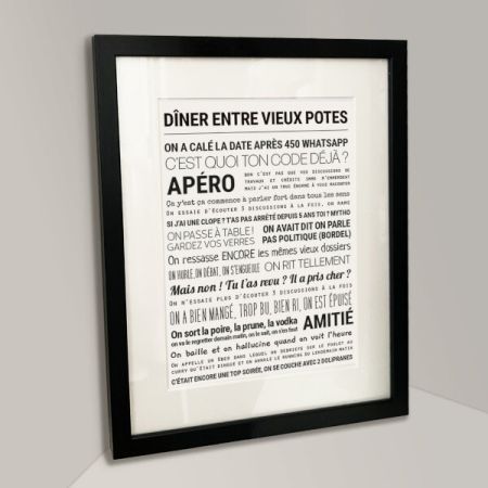 Affiche - Dîner entre vieux potes - Tout est dit