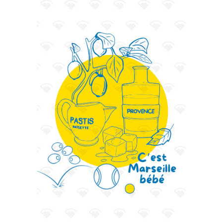 Carte Postale Maison Landolfi - Marseille bébé Maona