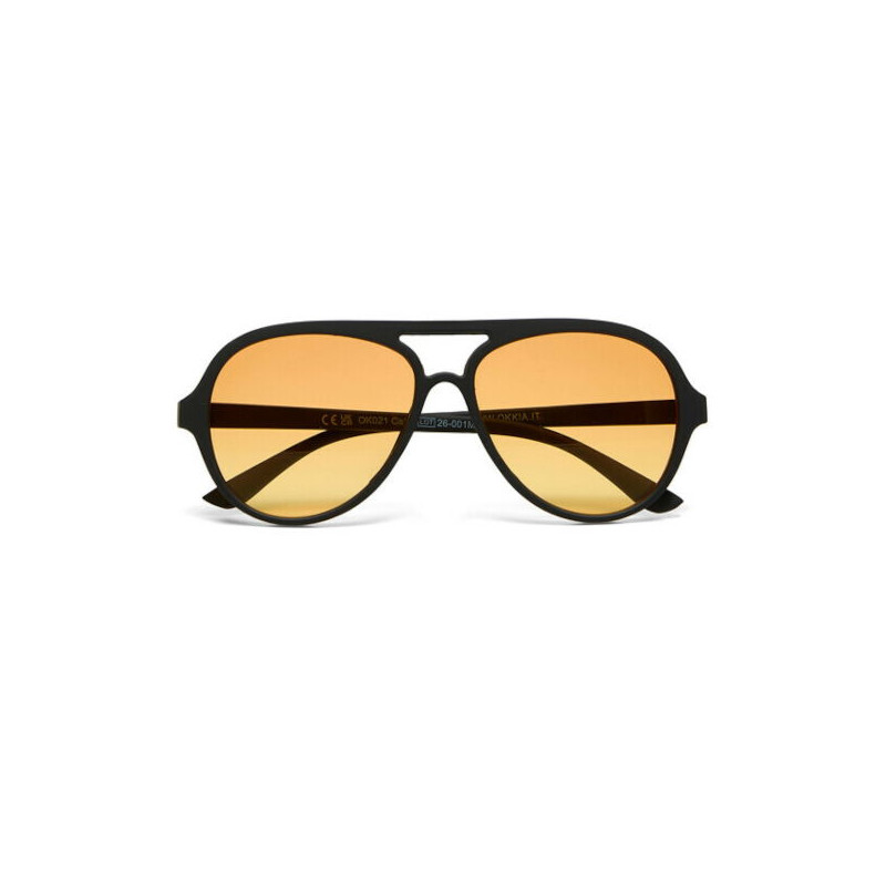 Lunettes de soleil Goccia - Monture Soft Touch – Col. Midnight - Lens Blue Gradiant – Okkia - Piu Forty
