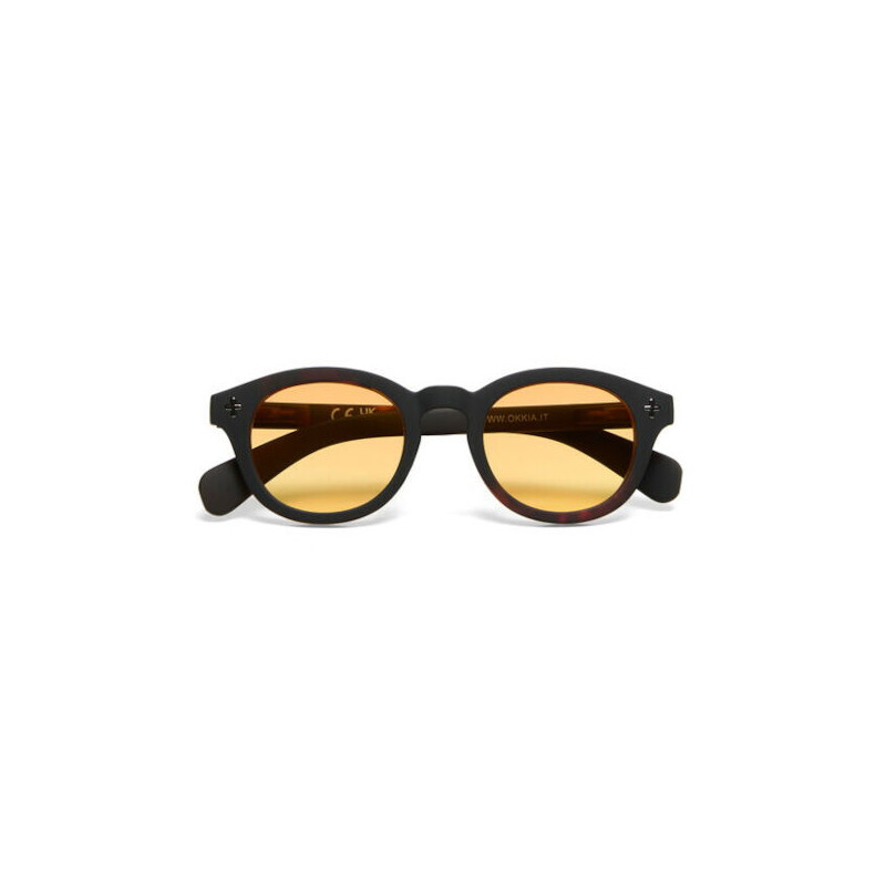 Lunettes de soleil TOKYO – Monture Soft Touch – Col: Optical White / Lens: Black Gradient – Okkia - Piu Forty