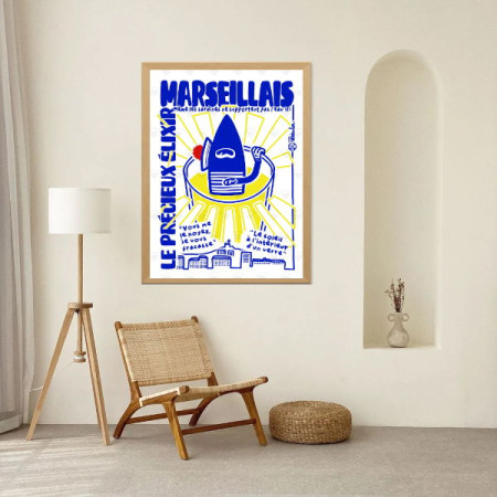 Affiche Maison Landolfi - Elixir - Petite Toulon - 30x40cm