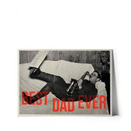 Carte Affiche Kencre - THE BEST DAD-M