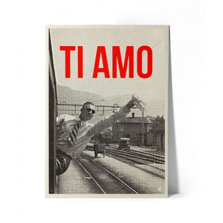 Carte Affiche Kencre - TI AMO-L