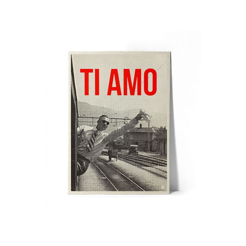 Carte Affiche Kencre - TI AMO-L