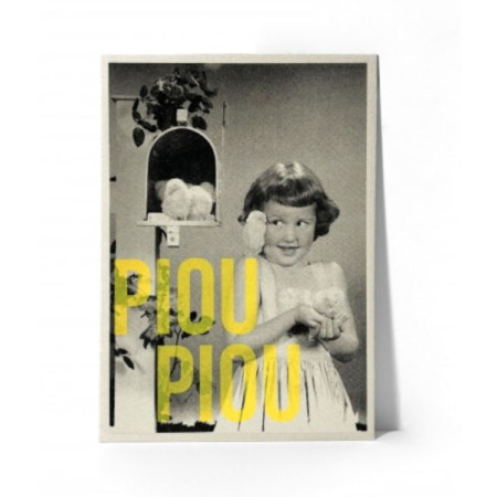 Carte Affiche Kencre - PIOU-PIOU-L