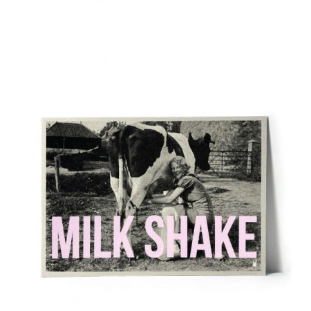 Carte Affiche Kencre - MILKSHAKE-M