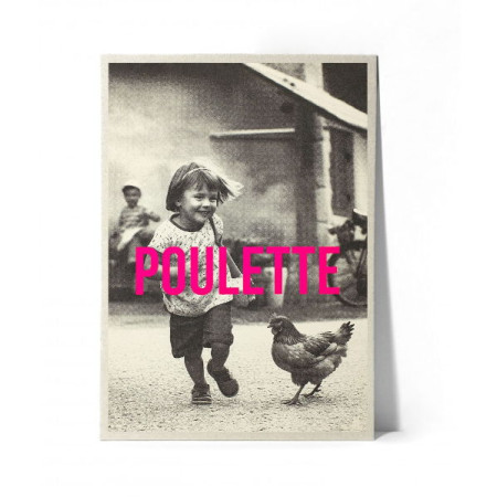 Carte Affiche Kencre - POULETTE-XL