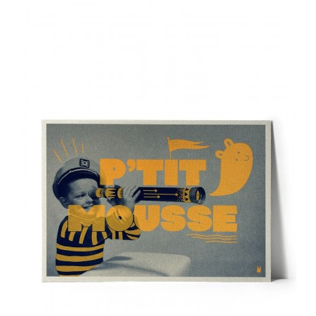 Carte Affiche Kencre - P'TIT MOUSSE-M