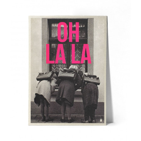 Carte Affiche Kencre - HO LA LA-M