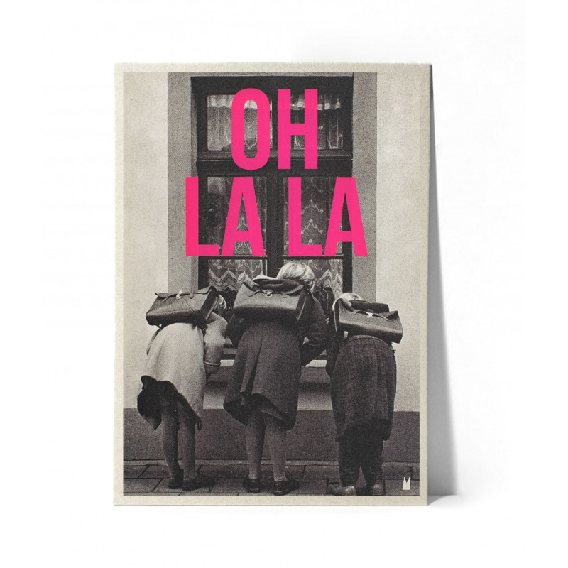Carte Affiche Kencre - HO LA LA-M