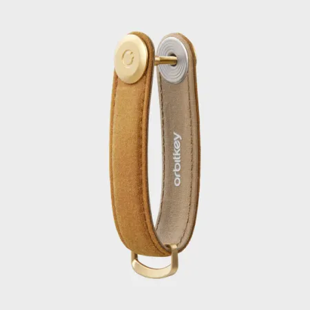 Organisateur de clés - Waxed Canvas - Golden Sand - Orbitkey