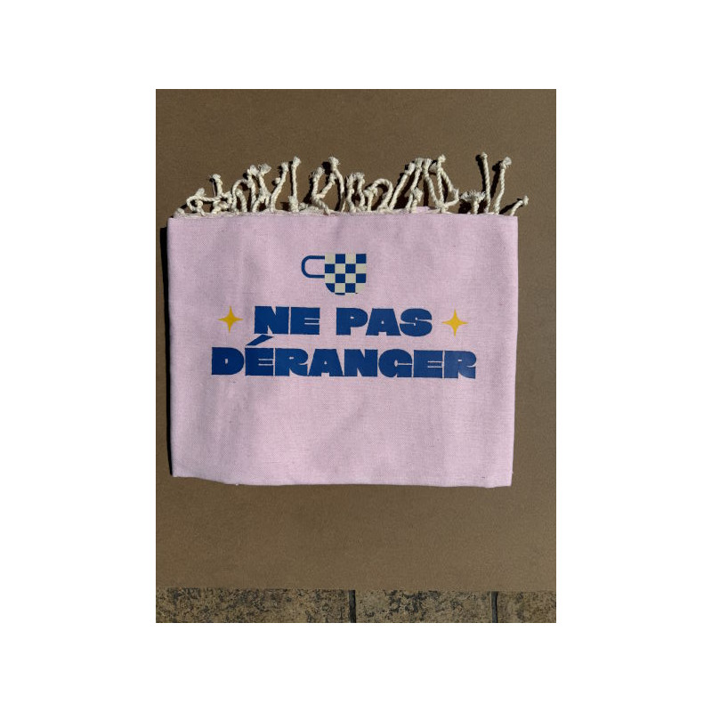 Fouta Ne pas déranger - by L’Ornitho 2026