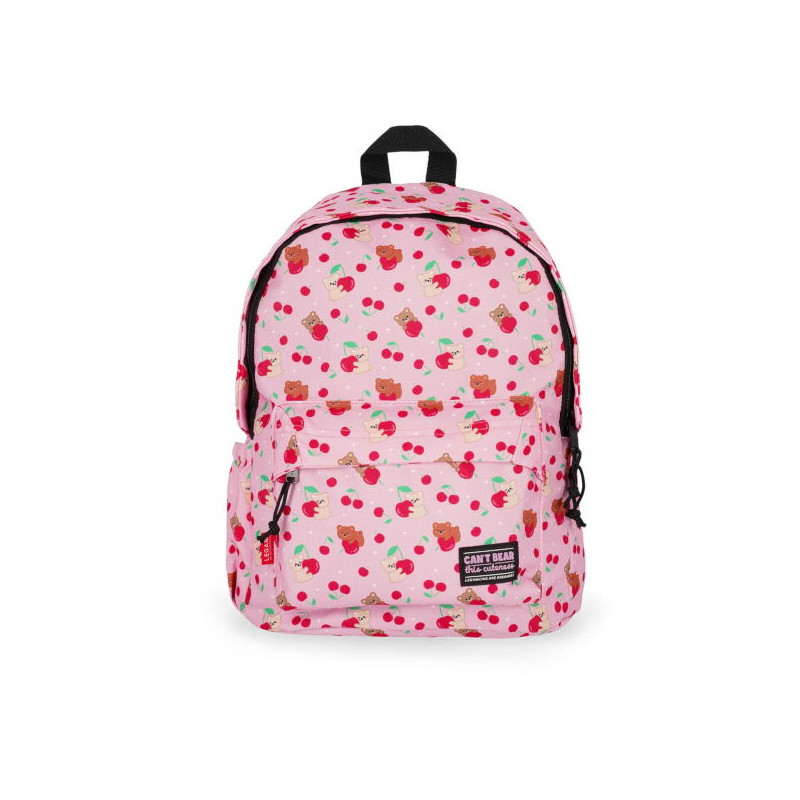 MY BACKPACK - BACKPACK - TEDDY BEAR - CHERRY