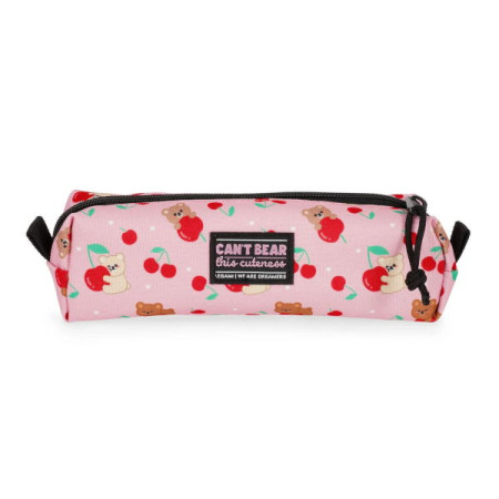 MY PENCIL CASE - PENCIL CASE - TEDDY BEAR - CHERRY