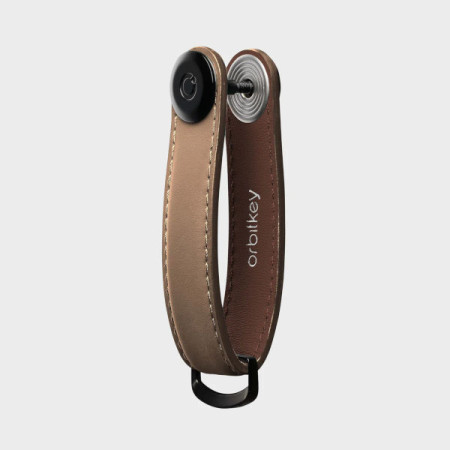 Key Organiser Matte Leather - Mocha - Orbitkey