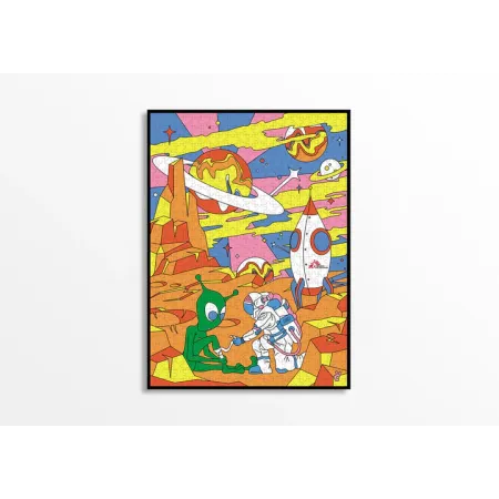 Puzzle 1000 pièces – Space – Popup - Piece & Love