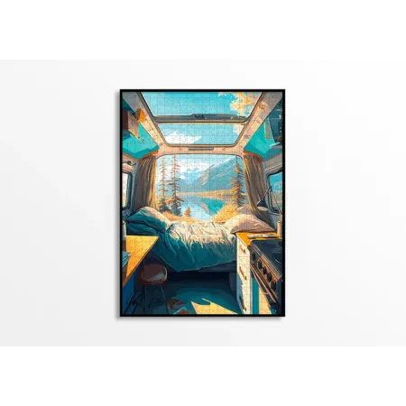 Puzzle 1000 pièces - Van Life ! - Piece & Love