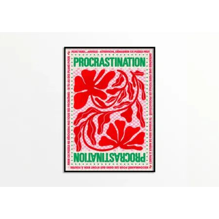 Puzzle 1000 pièces – Procrastination - Piece & Love