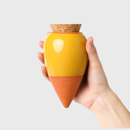 Diffuseur d’eau Olla Hydratante Jaune Moutarde - Pepin
