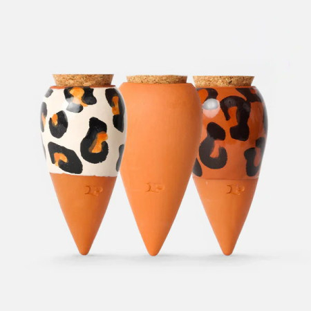 Trio de diffuseurs d’eau Mini Olla – Les Graou - Léopards - Pepin