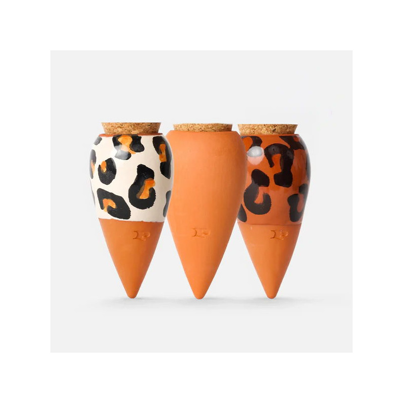 Trio de diffuseurs d’eau Mini Olla – Les Graou - Léopards - Pepin