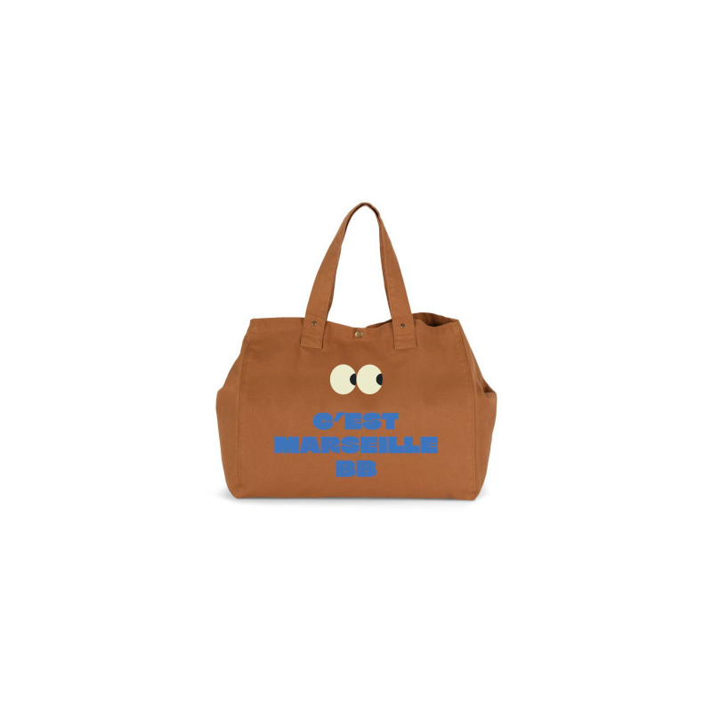 Sac cabas à pressions C'est Marseille Bébé - L'Ornithorynque