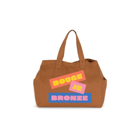 Sac cabas à pressions Bouge Je Bronze - L'Ornithorynque