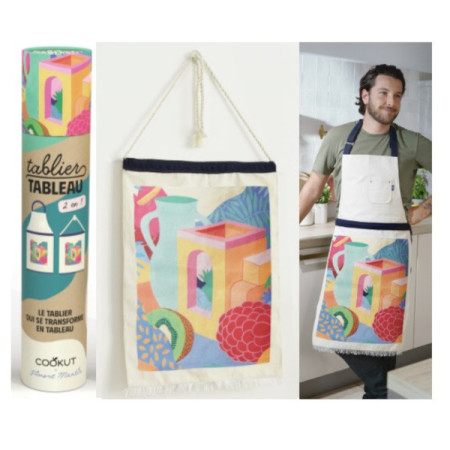 Tablier Tableau Framboise - Cookut